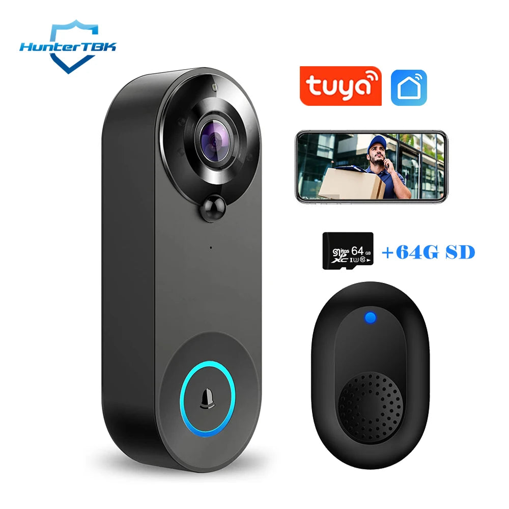 1080P Wireless Video Doorbell Camera